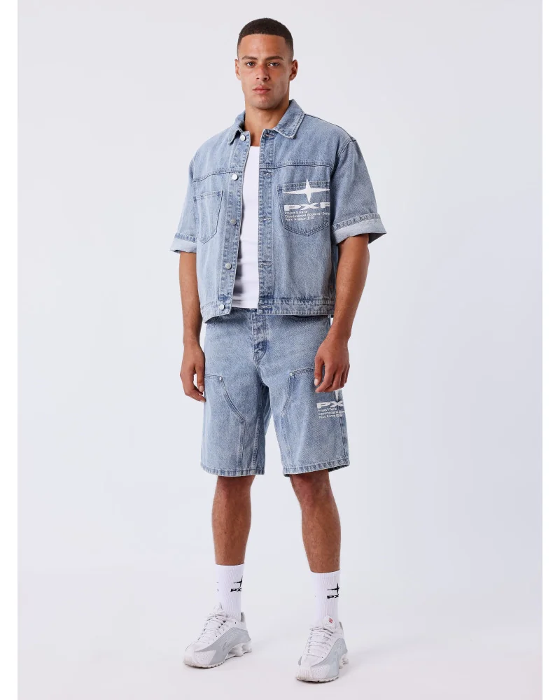Project X Paris - Idea Denim Short - Blue Denim