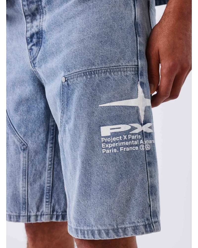 Project X Paris - Idea Denim Short - Blue Denim