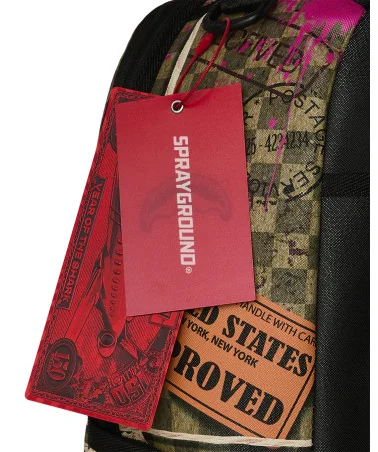 Sprayground NY - Gold Floral Snapback - MC