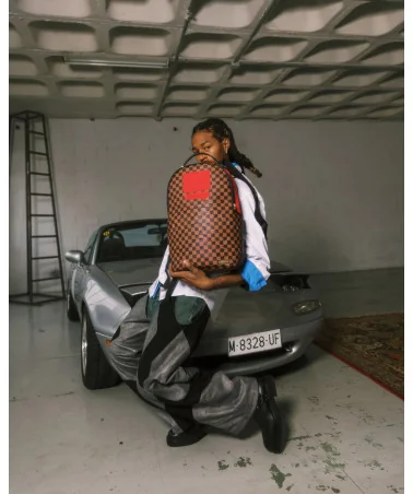 Sprayground NY - A.I Fur Clay Backpack - Pink