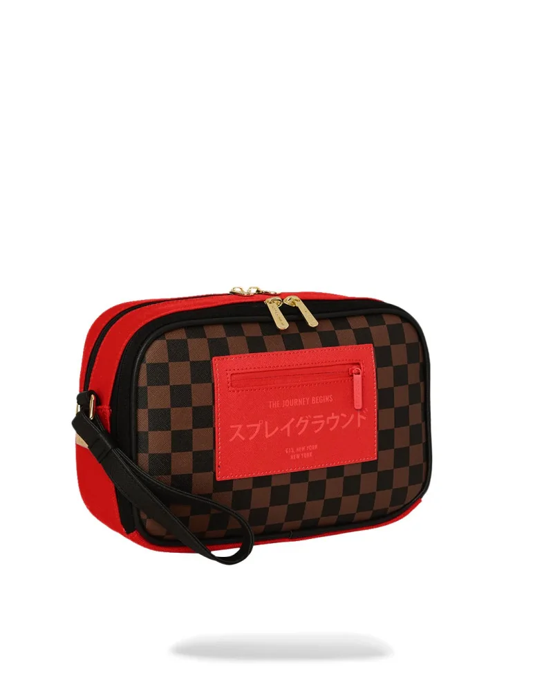 Sprayground NY - That Gold Drap Toiletry Brick - Black
