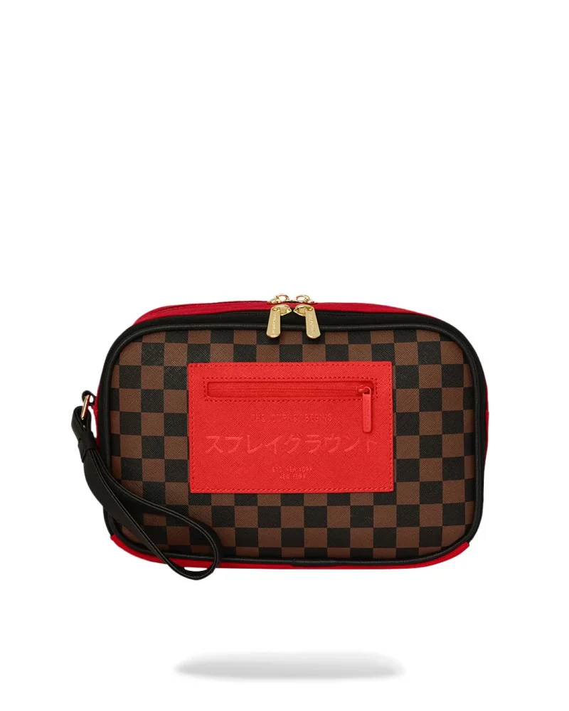 Sprayground NY - That Gold Drap Toiletry Brick - Black