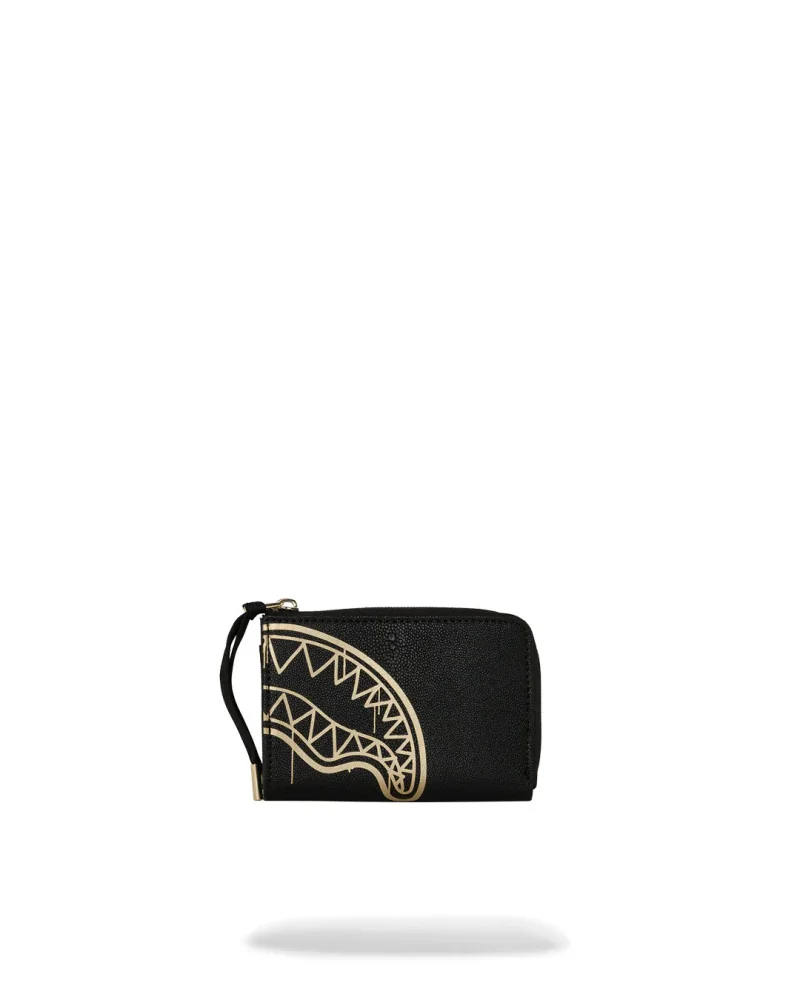 Sprayground - Gold Brick Lux Wallet - Black