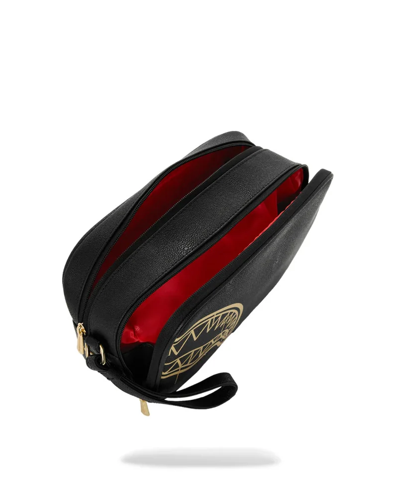 Sprayground NY - That Gold Drap Toiletry Brick - Black