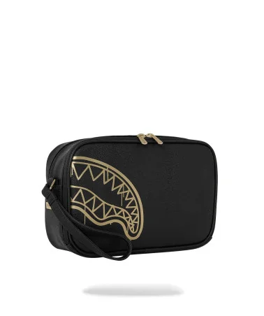 Sprayground NY - That Gold Drap Toiletry Brick - Black