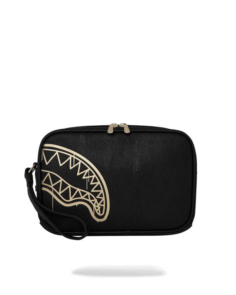 Sprayground NY - That Gold Drap Toiletry Brick - Black