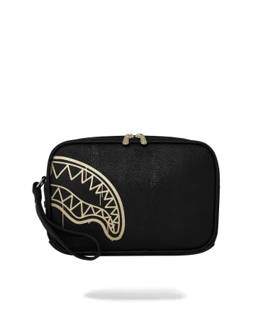 Sprayground NY - That Gold Drap Toiletry Brick - Black