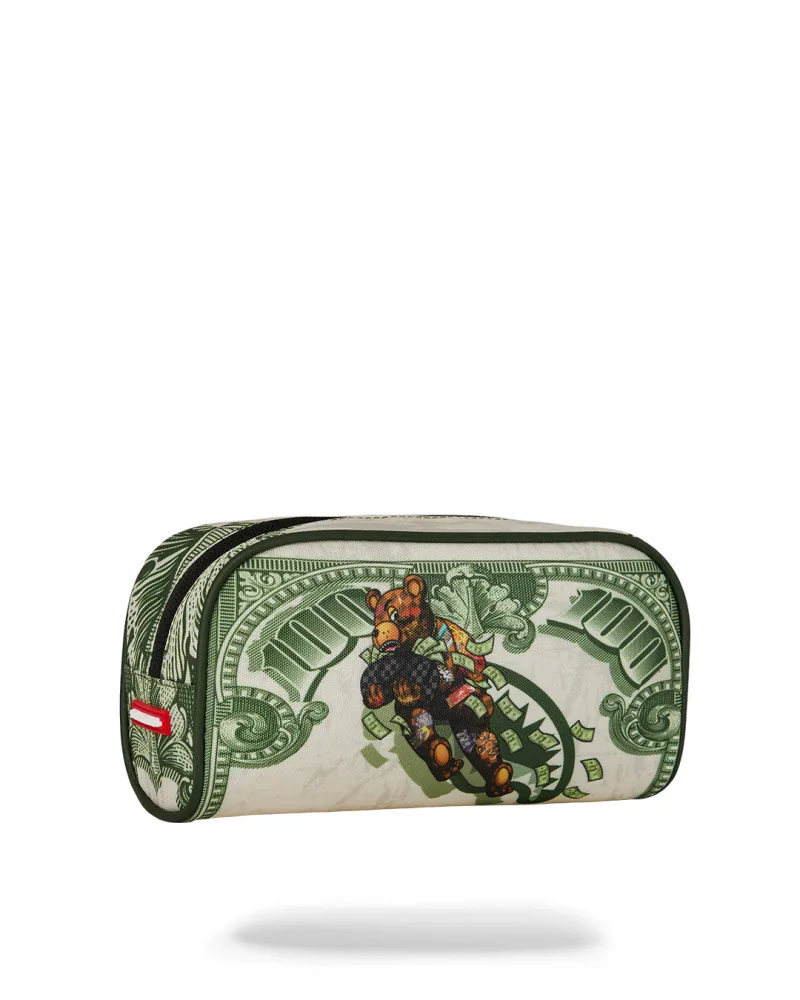 Sprayground NY - Money Fly Bear Pencil Pouch - MC