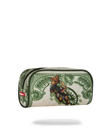 Sprayground NY - Money Fly Bear Pencil Pouch - MC
