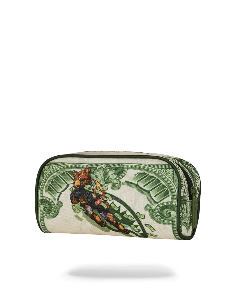 Sprayground NY - Money Fly Bear Pencil Pouch - MC