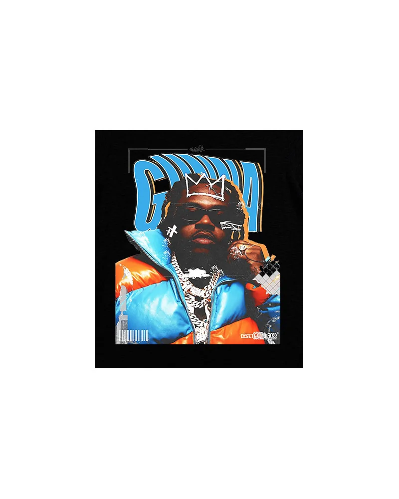 Block Custom - Young Thug Cracked Slime Tee - Black | blockshops