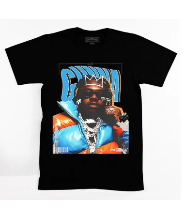 Block Custom - Young Thug Cracked Slime Tee - Black | blockshops