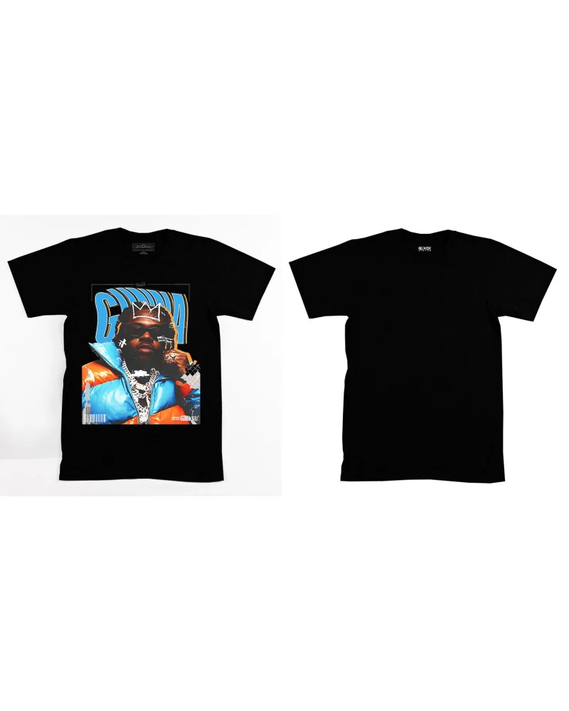 Block Custom - Young Thug Cracked Slime Tee - Black | blockshops