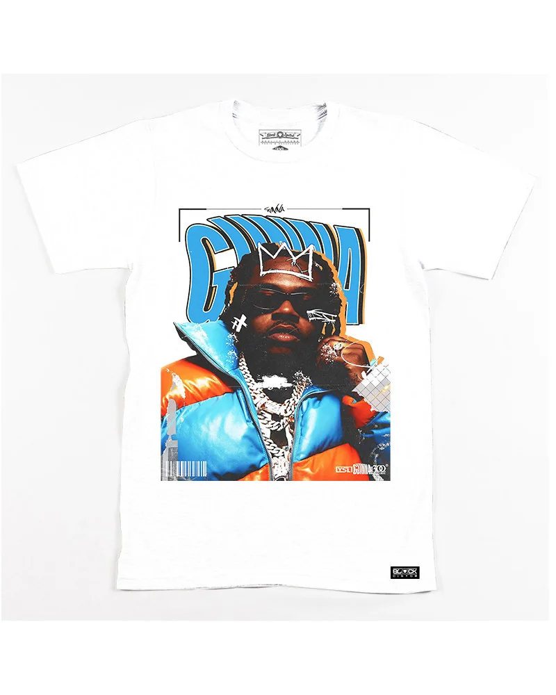 Block Custom - Young Thug Cracked Slime Tee - Black | blockshops