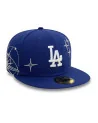 New Era - LA Dodgers MLB Zodiac Dark Blue 59FIFTY Fitted Cap - Blue