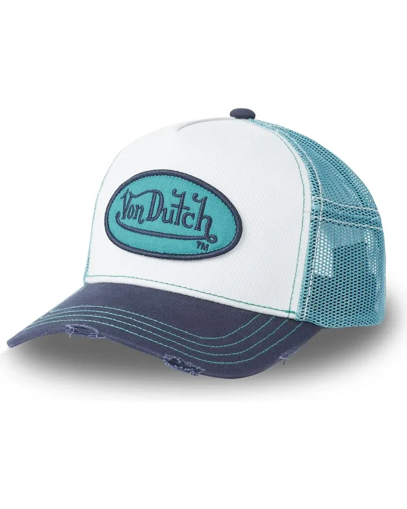 Von Dutch - Distressed Trucker Cap - Blue