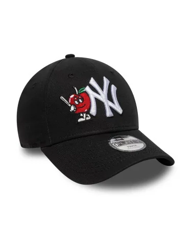 New Era - New York Yankees MLB Icon Black 9FORTY Adjustable Cap