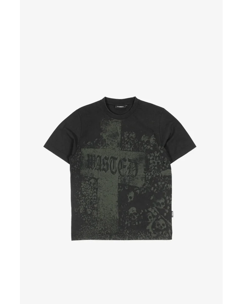 Wasted Paris - Boxy Catacombs T-Shirt - Black