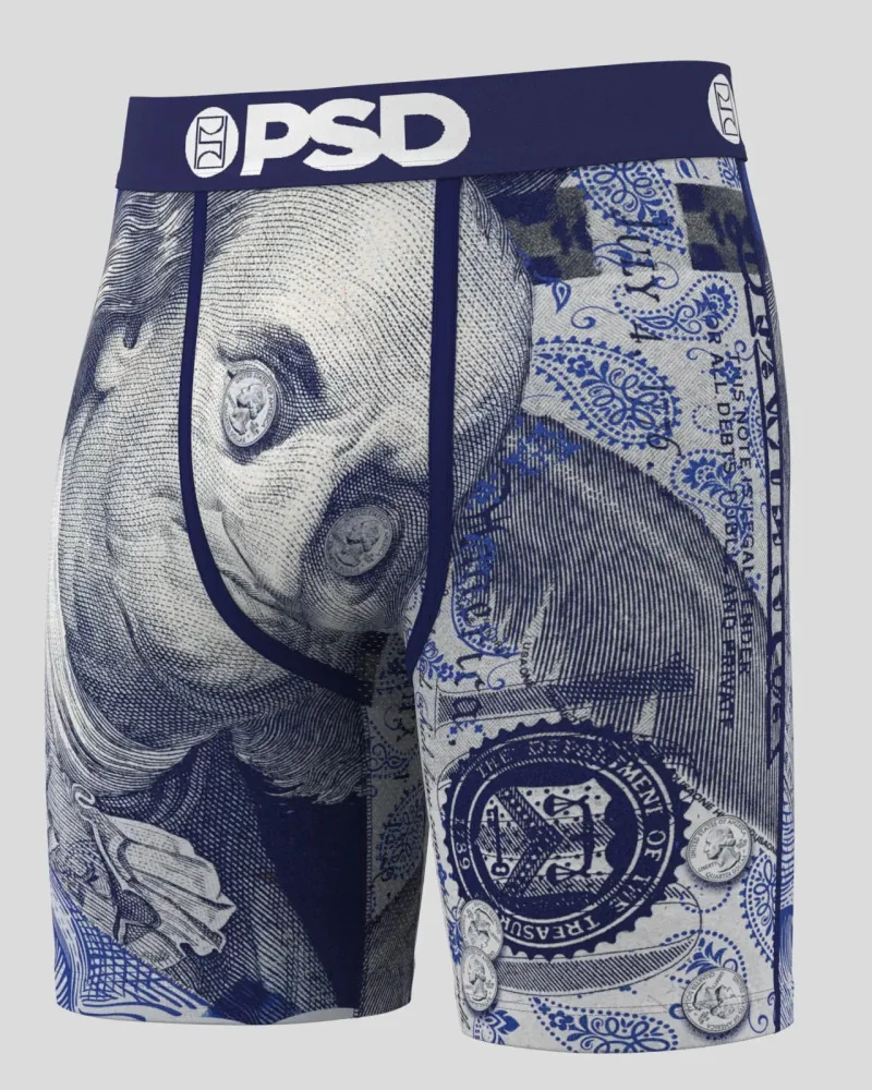 PSD Underwear - Money Hungry - Indigo / White