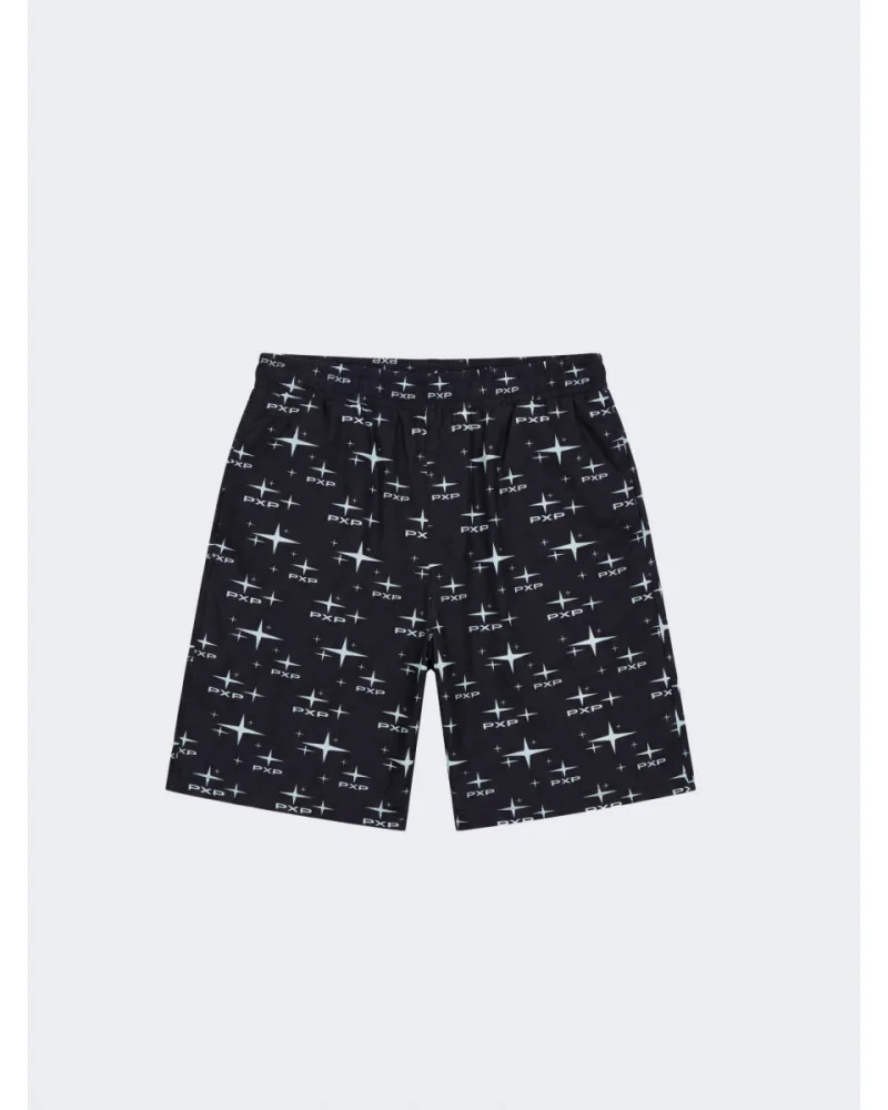 Project X Paris - Multi Polaris Short - Black / Turquoise