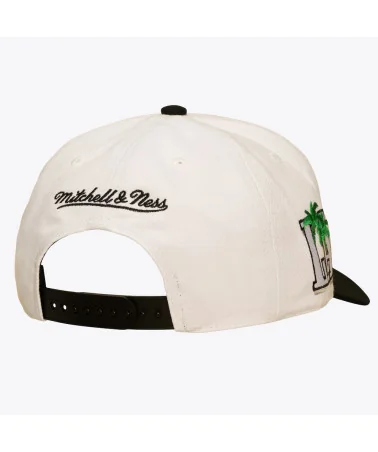 Mitchell & Ness - Los Angeles Lakers In The City Pro Snapback Cap - White / Black