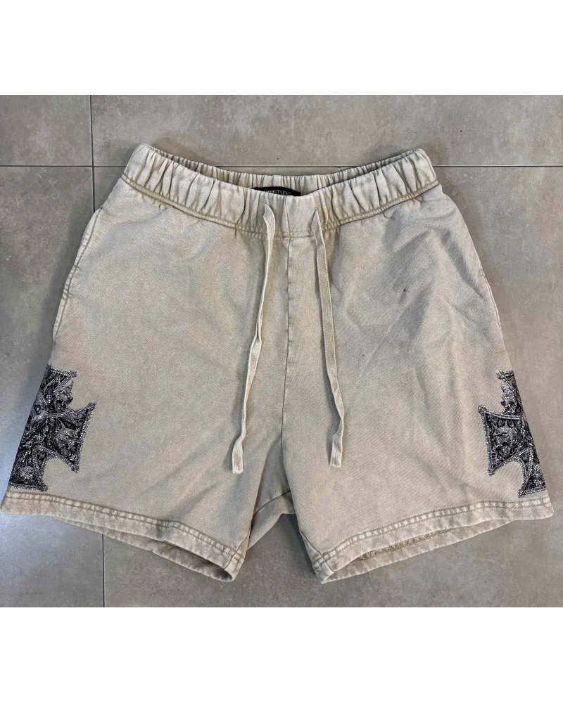 Roku Studio - Vicious Saints Enzyme Washed Shorts - Washed Warm Slate