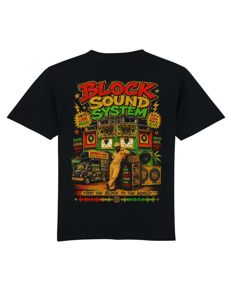 Block Limited - Triomphe Ltd Tshirt - Black | blockshops