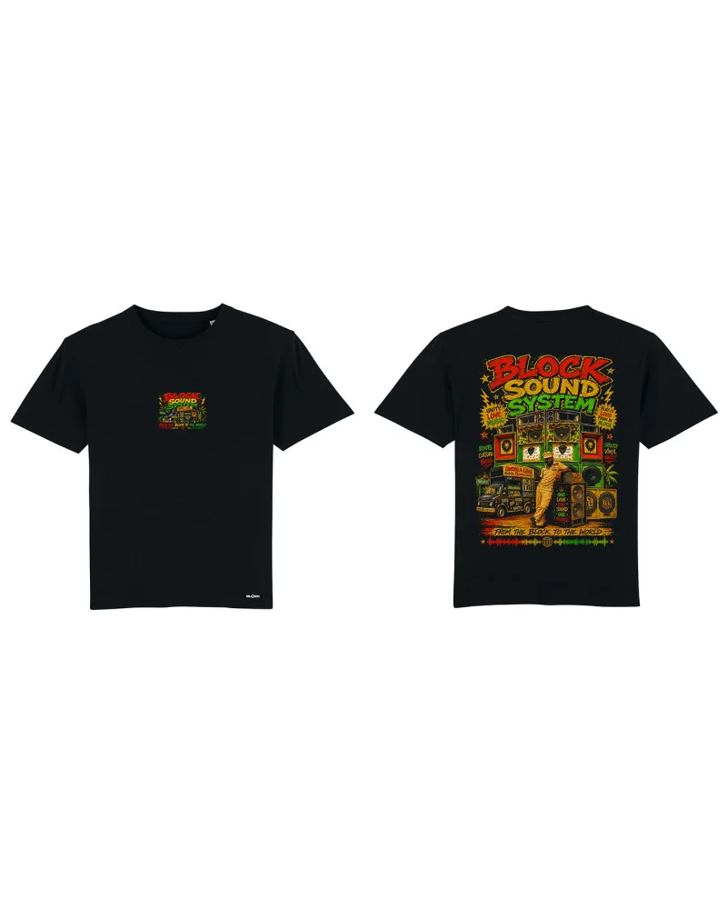 Block Limited - Triomphe Ltd Tshirt - Black | blockshops