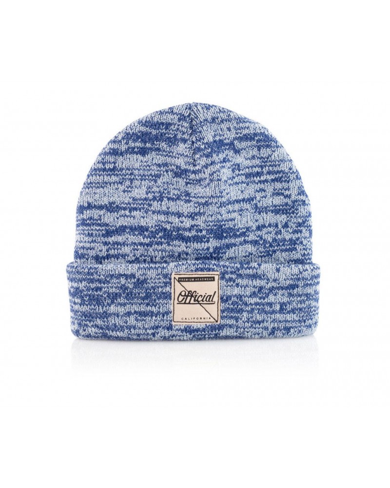 Official - Whitewash Beanie - Blue