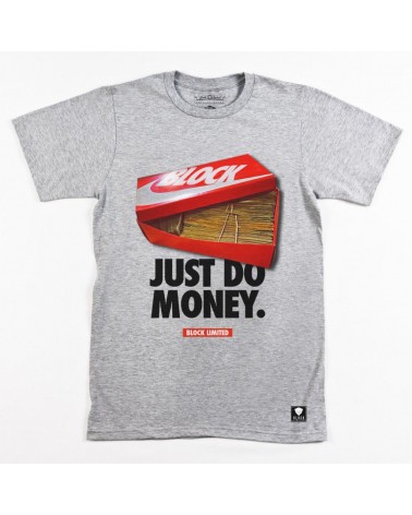 Block Limited - Money Box Tee - Grey