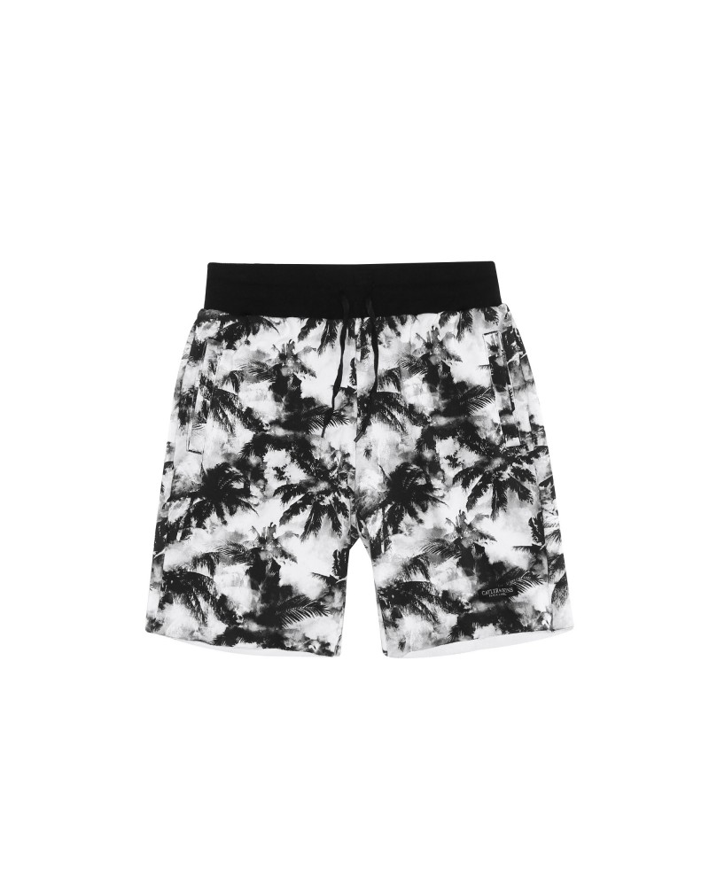 Cayler And Sons BL - Vice Versa Cut Off Sweat Shorts  - Black / White