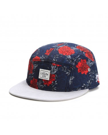 Cayler And Sons WL -  One Night 5-Panel Cap - Navy/Red/Grey