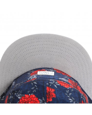 Cayler And Sons WL -  One Night 5-Panel Cap - Navy/Red/Grey