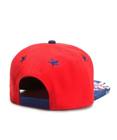 Cayler And Sons WL - Beach 'N Stripes Snapback Cap - Red/Mc/White