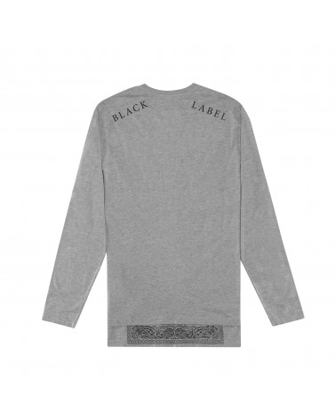 Cayler&Sons BL - Bumrush Longsleeve - Grey heather/Black