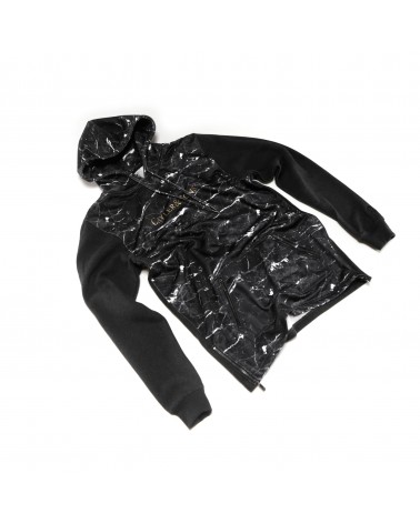 Cayler&Sons WL - Infinity Long Hoody - Black marble/Gold