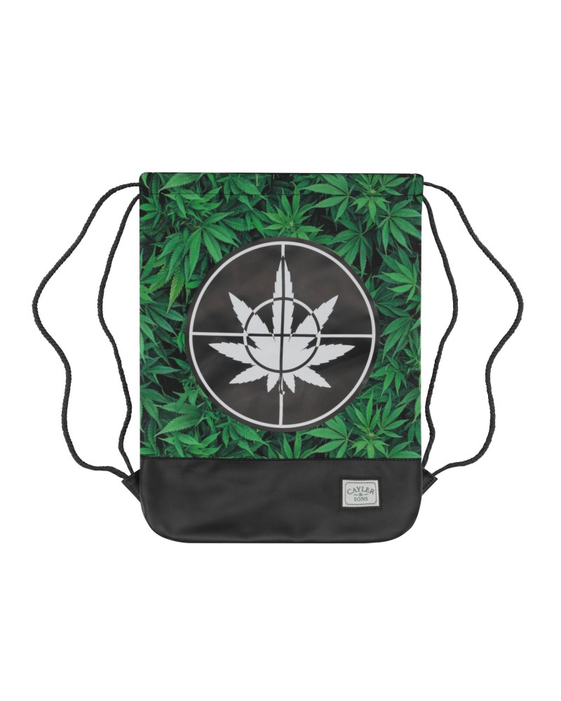 Cayler&Sons GL - Defend Your Crops Gymbag - Green leaves/Black