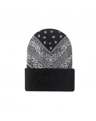 Cayler&Sons BL - BUMRUSH OLD SCHOOL Beanie - Black/White