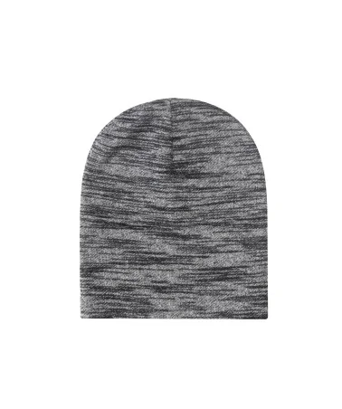 Cayler&Sons BL - PATCHED SLOUCH Beanie - Black/Grey Knit