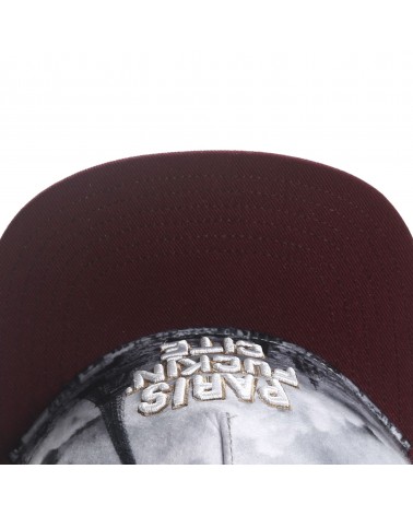 Cayler&Sons WL - Paris Skyline Cap - Maroon/Mc