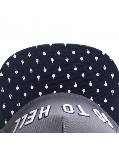 Cayler&Sons WL - Go To Hell Cap - Grey/Navy/White