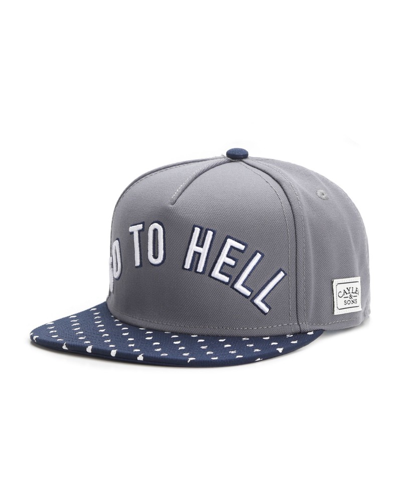 Cayler&Sons WL - Go To Hell Cap - Grey/Navy/White