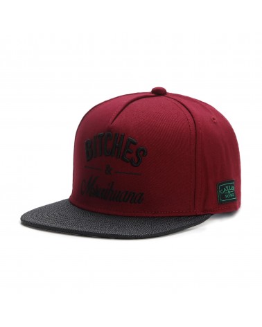 Cayler&Sons GL - B&M Cap - Maroon/Black