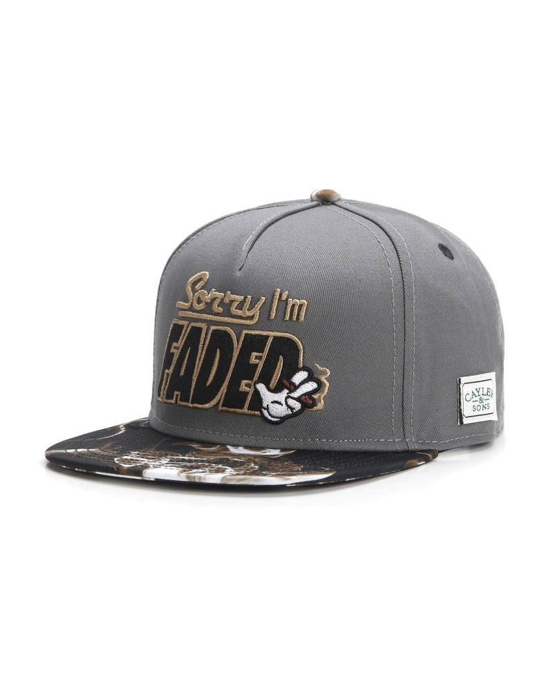 Cayler&Sons GL - I'm Faded Cap - Dark Grey/Black/Gold