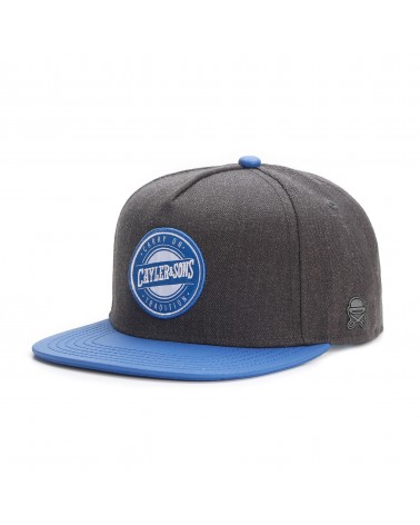 Cayler&Sons CL - Carry On Cap - Grey/Royal Blue/White