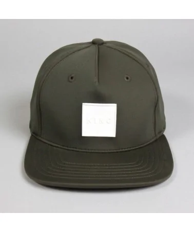 King Apparel - Performance Pinch Panel Snapback Cap - Olive