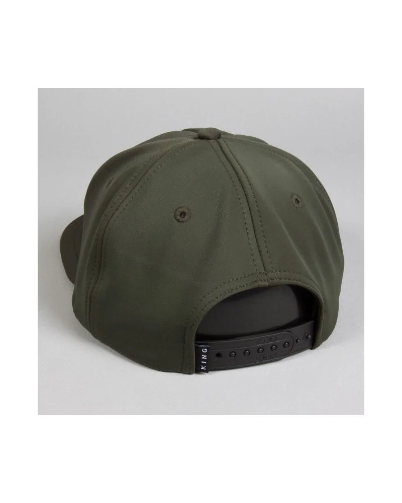 King Apparel - Performance Pinch Panel Snapback Cap - Olive