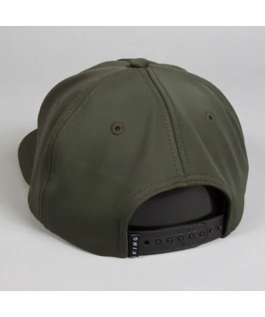 King Apparel - Performance Pinch Panel Snapback Cap - Olive