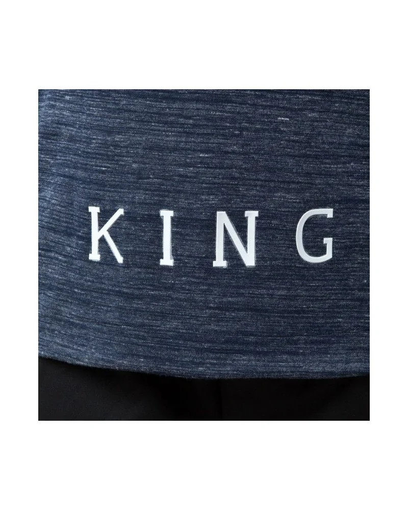 King Apparel - Gravel Midline Sweatshirt - Heather Navy