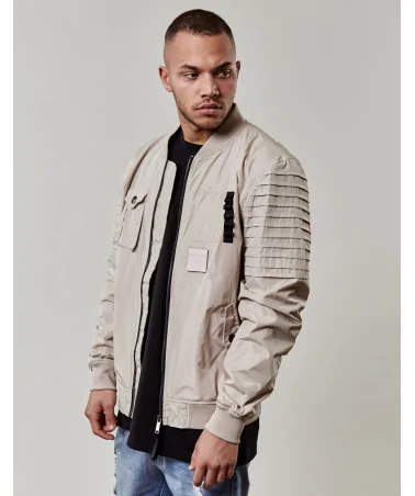 Cayler & Sons CSBL - CSBL Pleated Bomber - Beige
